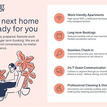 شقة Guestready - Charming Retreat In *